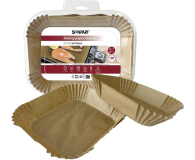 Wyposażenie kuchni SCANPART papierowy wkład do air fryer 31x20,5cm 100 szt.